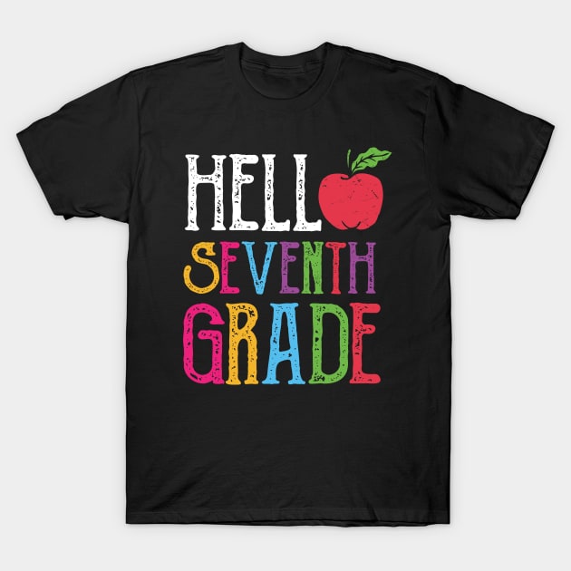 Hello Seventh Grade T-Shirt by busines_night